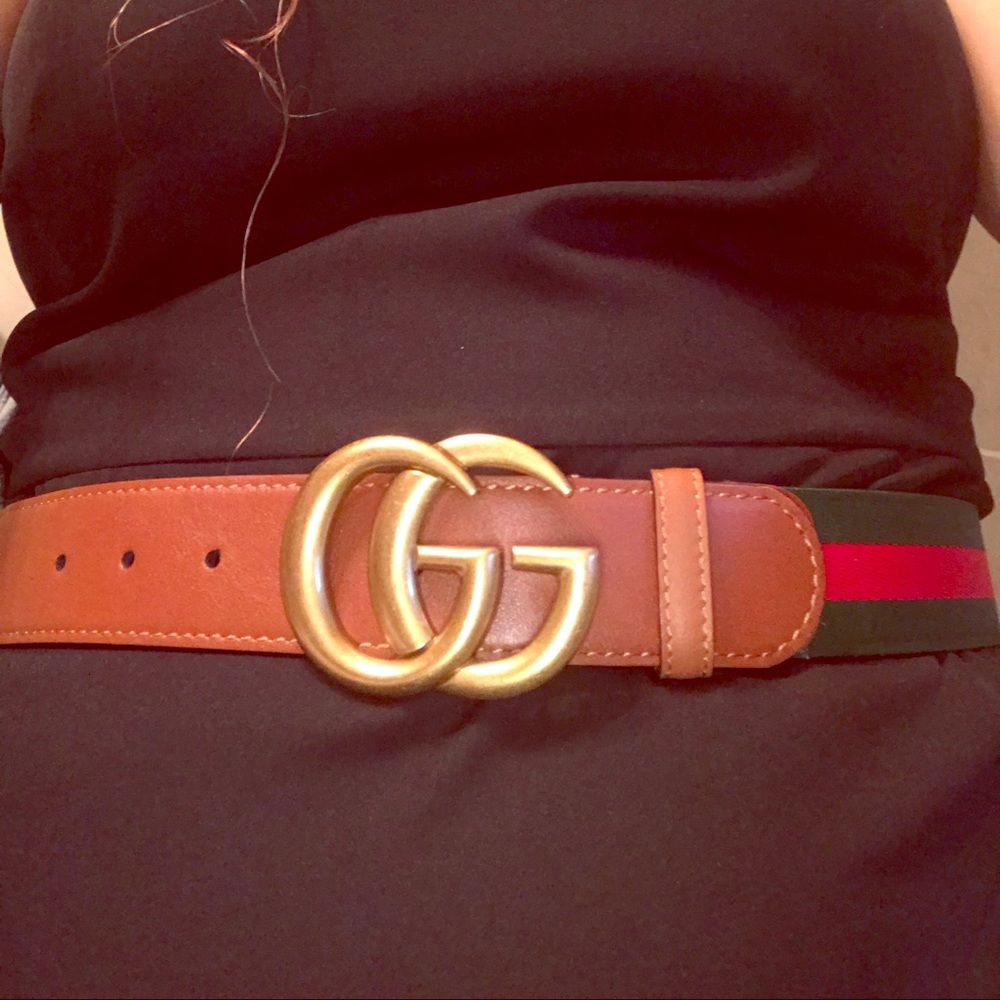 Gucci brown belt
